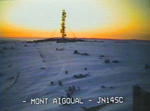 Coucher de soleil en hiver