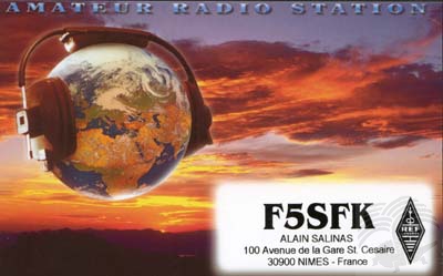 Carte QSL galerie F5AD