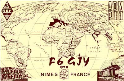 Carte QSL F6GJY, galerie F5AD