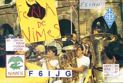 Carte QSL F6IJG, galerie F5AD