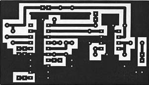 Le circuit imprimé vu par tranparence