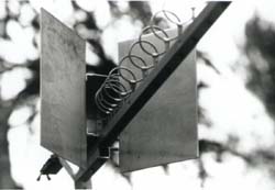 Loop yagi 2300 MHz devant cornet